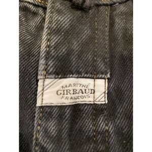 MARITHE FRANCOIS GIRBAUD Dk‎ Blue Stone Wash Denim Jeans Size 11/12 23x29.5